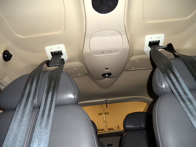 Seat Belt Inertia Reel Mounting Plates